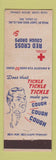Matchbook Cover - Red Cross Cough Drops Candy Bros Manufacturing St Louis MO