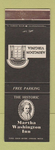 Matchbook Cover - Martha Washington Inn Abingdon VA