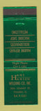 Matchbook Cover - Hans Hansen Welding Toledo OH