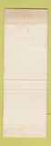 Matchbook Cover - Cialella & Carney Florist flowers New Castle PA WEAR