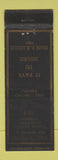 Matchbook Cover - Insurance Cleveland OH Frank Blakeslee WORN
