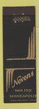 Matchbook Cover - Nevens Minneapolis MN