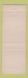 Matchbook Cover - Star Quality Hardware Chicago IL Elliott's Paint