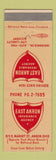 Matchbook Cover - East Akron Insurance Agency OH