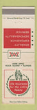 Matchbook Cover - Modern Woodman Life Insurance Rock Island IL