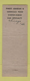 Matchbook Cover - Arabian Nights Restaurant Chicago IL