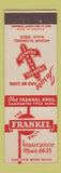 Matchbook Cover - Frankel Bros Insurance St Louis?