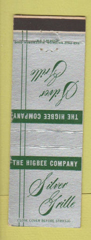 Matchbook Cover - Higbee Stores Silver Grille Cleveland OH