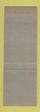 Matchbook Cover - Gordon Square Cafe Cleveland?