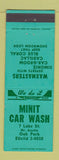 Matchbook Cover - Minit Car Wash Oak Park IL