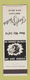 Matchbook Cover - Taylor Photos Monkey WEAR