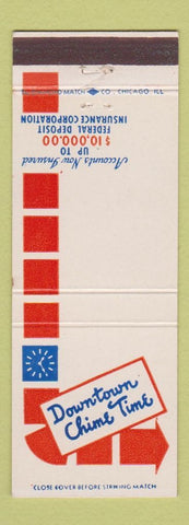 Matchbook Cover - City Bank and Trust Milwaukee WI