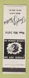 Matchbook Cover - Taylor Photos Monkey Chicago?