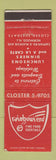 Matchbook Cover - Rainbow's End Restaurant Norwood NJ WEAR