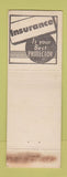 Matchbook Cover - General Finance Auto Loans New Castle PA WEAR