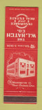 Matchbook Cover - WL Hatch Insurance Real Estate New Britain CT