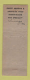 Matchbook Cover - Arabian Nights Restaurant Chicago IL