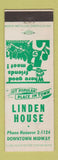 Matchbook Cover - Linden House