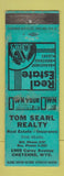 Matchbook Cover - Tom Searl Real Estate Cheyenne WY WEAR