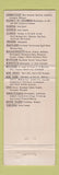 Matchbook Cover - Peck & Peck Stores CHAIN