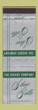Matchbook Cover - Higbee Stores Silver Grille Cleveland OH