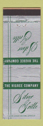 Matchbook Cover - Higbee Stores Silver Grille Cleveland OH