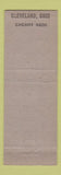 Matchbook Cover - Higbee Stores Silver Grille Cleveland OH