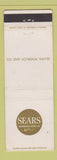 Matchbook Cover - Sears Roebuck Stores WEAR