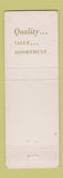 Matchbook Cover - Sears Roebuck Stores WEAR