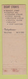 Matchbook Cover - SS Pierce Stores Boston MA