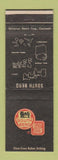 Matchbook Cover - South Bend Tools Lathes IN
