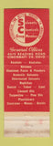 Matchbook Cover - Amsco Solvents Chemical Cincinnati OH