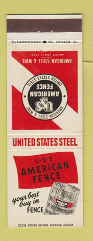 Matchbook Cover - USS American Fence