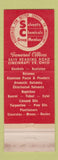 Matchbook Cover - Amsco Solvents Chemical Cincinnati OH