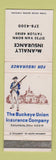 Matchbook Cover - McNally Insurance Buckeye Union Columbus OH WEAR