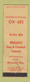 Matchbook Cover - Sep Ko Wetting Compounds Monarch Soap Minneapolis MN WEAR