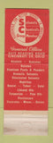 Matchbook Cover - Amsco Solvents Chemical Cincinnati OH WEAR