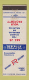 Matchbook Cover - Rogers and Rogers Insurance Spokane WA