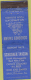 Matchbook Cover - Schooner Tavern Minneapolis MN