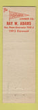 Matchbook Cover - Insulite Minneapolis MN Mando Paper Ray Adams Harvard Lumber
