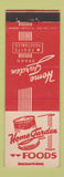 Matchbook Cover - Home Garden Brand Canned Fruits Vegetables