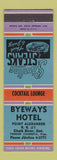 Matchbook Cover - Byeways Hotel Chalk River ON restaurant