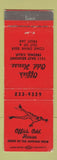 Matchbook Cover - Offie's Odd House Jumping Frog Fresno CA WEAR