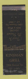 Matchbook Cover - Kinsman Grill Cleveland OH WORN