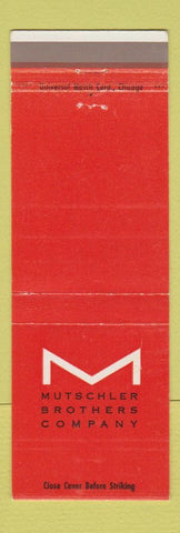 Matchbook Cover - Mutschler Brothers Storage Lyle's Kitchens Bloomsburg PA