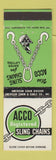 Matchbook Cover - Acco Sling Chains