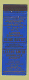 Matchbook Cover - Leland Smith Insurance Agency Decatur IN WEAR
