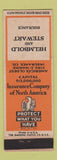 Matchbook Cover - Helmbold and Stewart Insurance