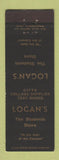 Matchbook Cover - Logan's Students Store Books