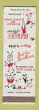 Matchbook Cover - Buckeye House North Olmsted OH
